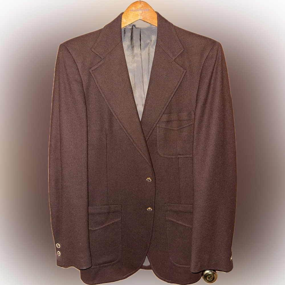 Brown University Vintage Graduation Blazer with Custom Buttons